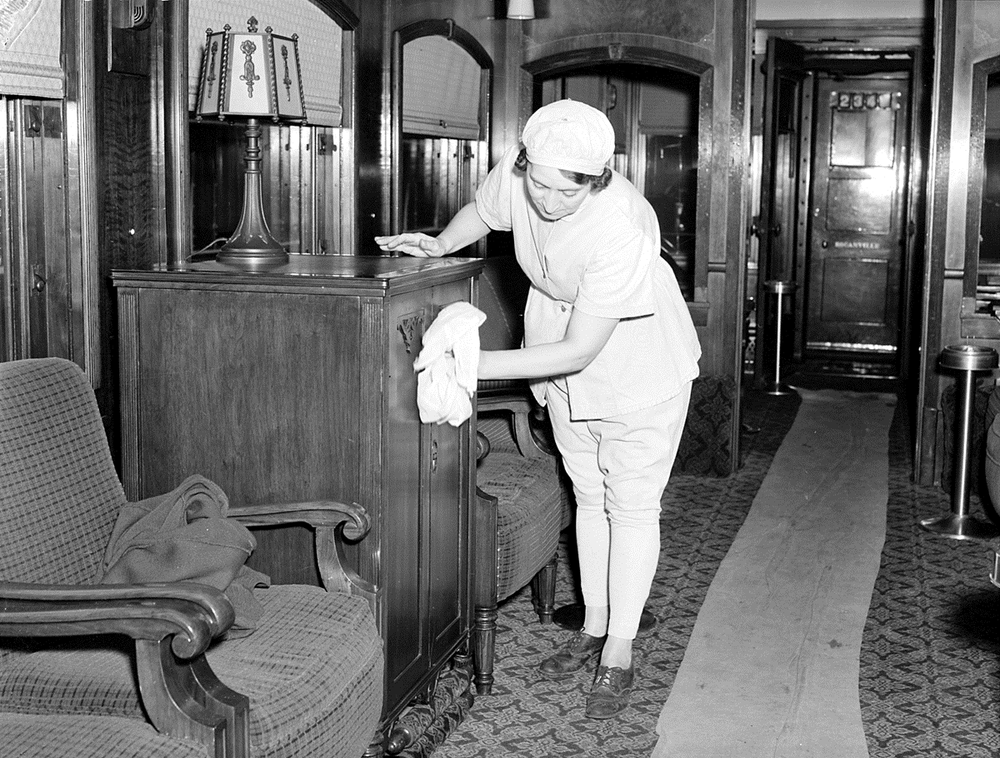 Femme de ménage / Maid Historypin