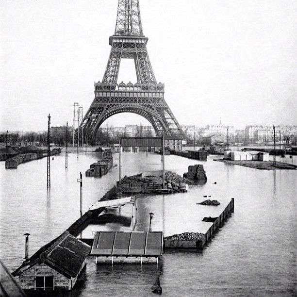 La inundación de París de 1910 | Historypin