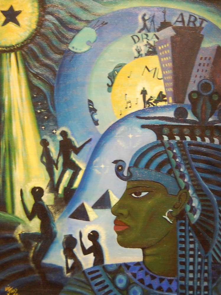 The Ascent of Ethiopia, 1932 by Loïs Mailou Jones | Historypin